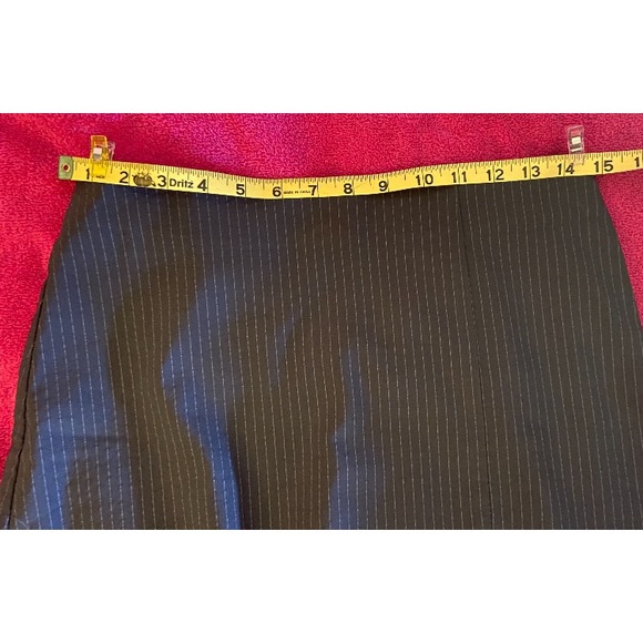 Women’s Grey Pin Stripe Mini Skirt - Picture 3 of 8